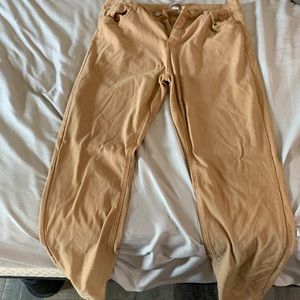 Tan pants size 16